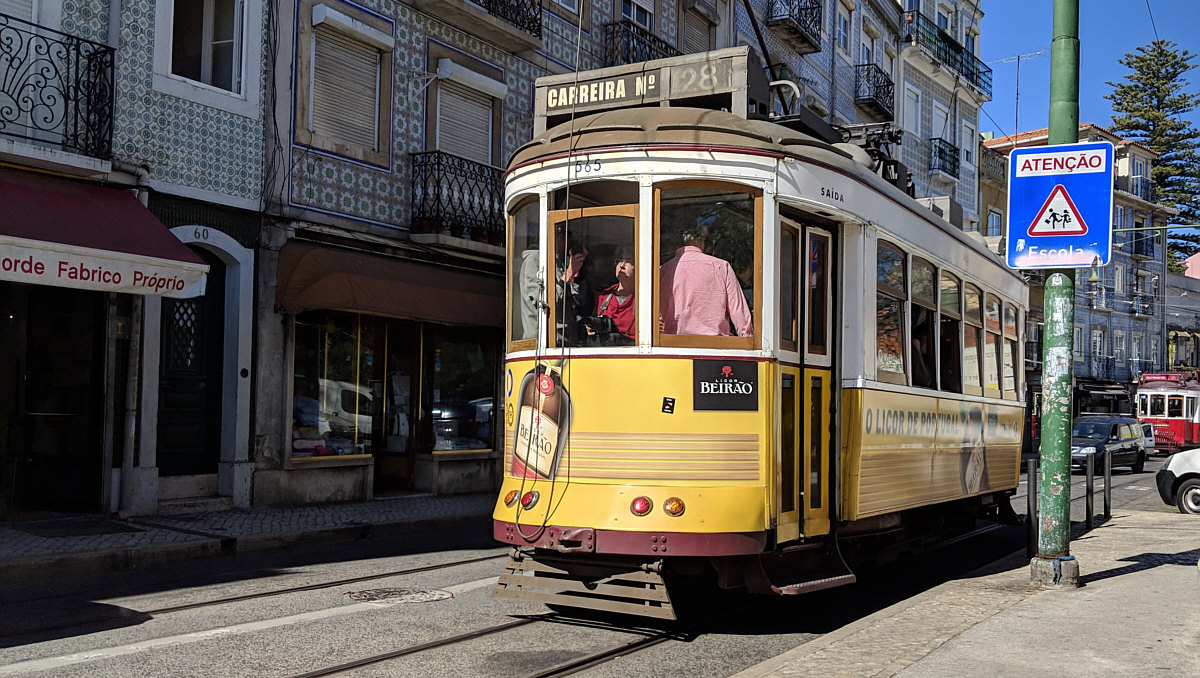 Lisbon tram